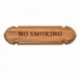 Whitecap Teak "No Smoking" Name Plate