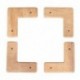 Whitecap Teak Cooler/Box Chocks - 4 Pack