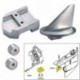 Tecnoseal Anode Kit w/Hardware - Mercury Alpha 1 Gen 1 - Zinc