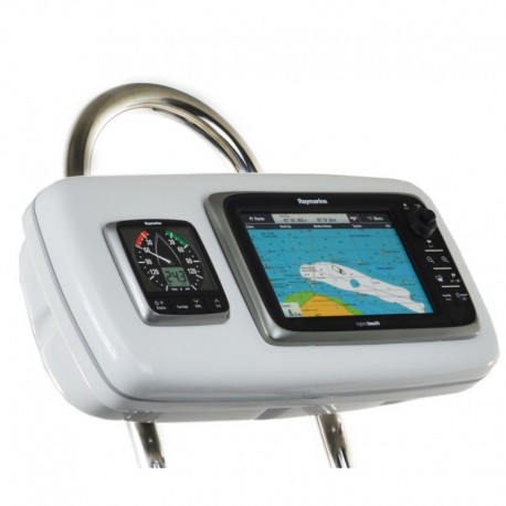 NavPod GP1040-15 SystemPod Pre-Cut f/Raymarine c95/c97/e95/e97 & 1 Instrument f/9.5" Wide Guard