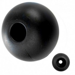 Ronstan Parrel Bead - 16mm (5/8") OD - Black - (Single)