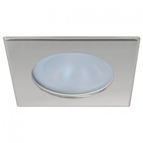 Quick Blake XP Downlight LED - 4W, IP66, Screw Mounted - Square Satin Bezel, Round Daylight Light