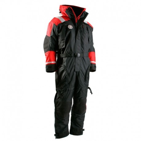 First Watch AS-1100 Flotation Suit - Red/Black - 3XL