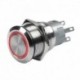 Marinco Push Button Switch - 24V Momentary (On)/Off - Red LED