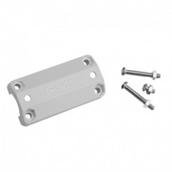 Scotty 242 Rail Mount Adapter - 7/8"-1" - White