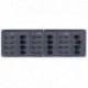 BEP DC Panel - 12-Way - No Meter - Horizontal