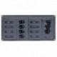 BEP AC Circuit Breaker Panel w/o Meters, 4 Way Panel 2 Mains - 110V