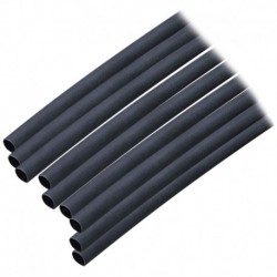 Ancor Adhesive Lined Heat Shrink Tubing (ALT) - 3/16" x 12" - 10-Pack - Black