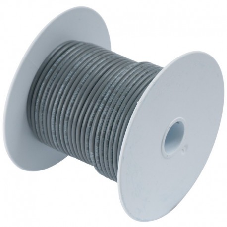 Ancor Grey 18 AWG Tinned Copper Wire - 35'