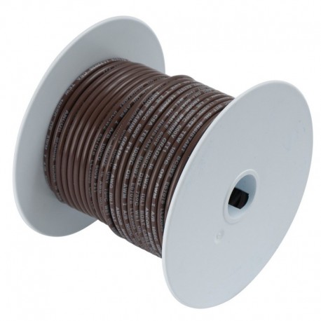 Ancor Brown 12 AWG Tinned Copper Wire - 100'