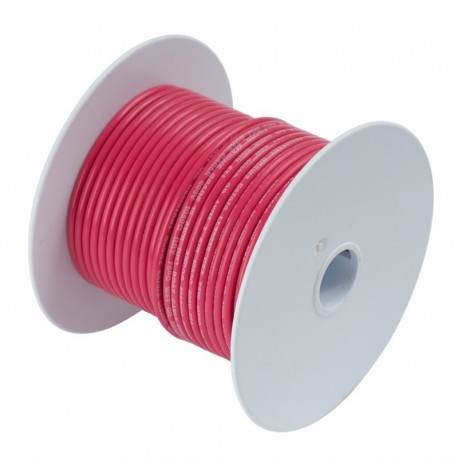 Ancor Red 8 AWG Tinned Copper Wire - 500'