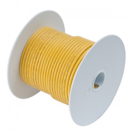 Ancor Yellow 1 AWG Tinned Copper Battery Cable - 50'